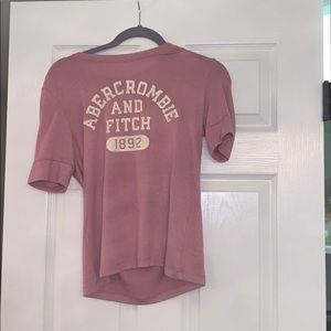 Rose pink Abercrombie & Fitch t-shirt